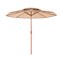9 Ft Tiki Umbrella Thatched Patio Tilt Hawaiian Style Poolside